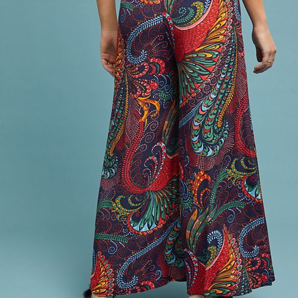 Anthropologie Takutea Wide-Leg Trouser pants SZ 4 NWT